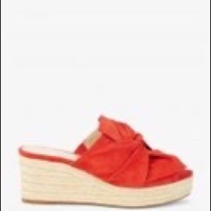 NWT in original box sole Society Espadrille Wedge
